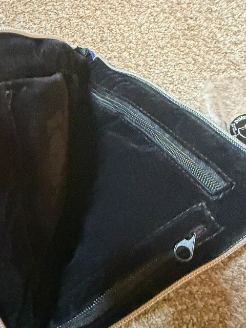 NWT 10″ Padded Pouch Hemp Midnight Blue Dime Bags