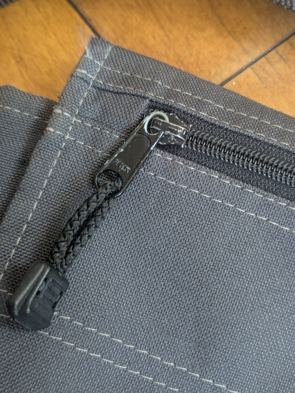 Dickies Dark Gray Messenger Bag Laptop Crossbody Shoulder Travel Work School 14″