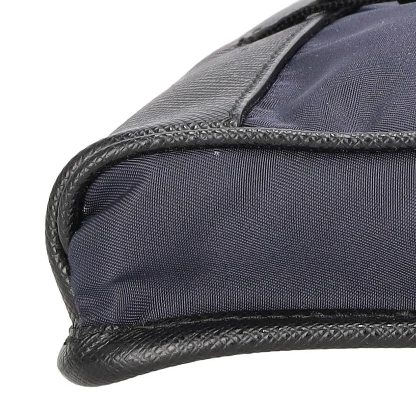 PRADA Re Nylon Saffiano Leather Shoulder Bag 2Zh108 A Rank 91 Used