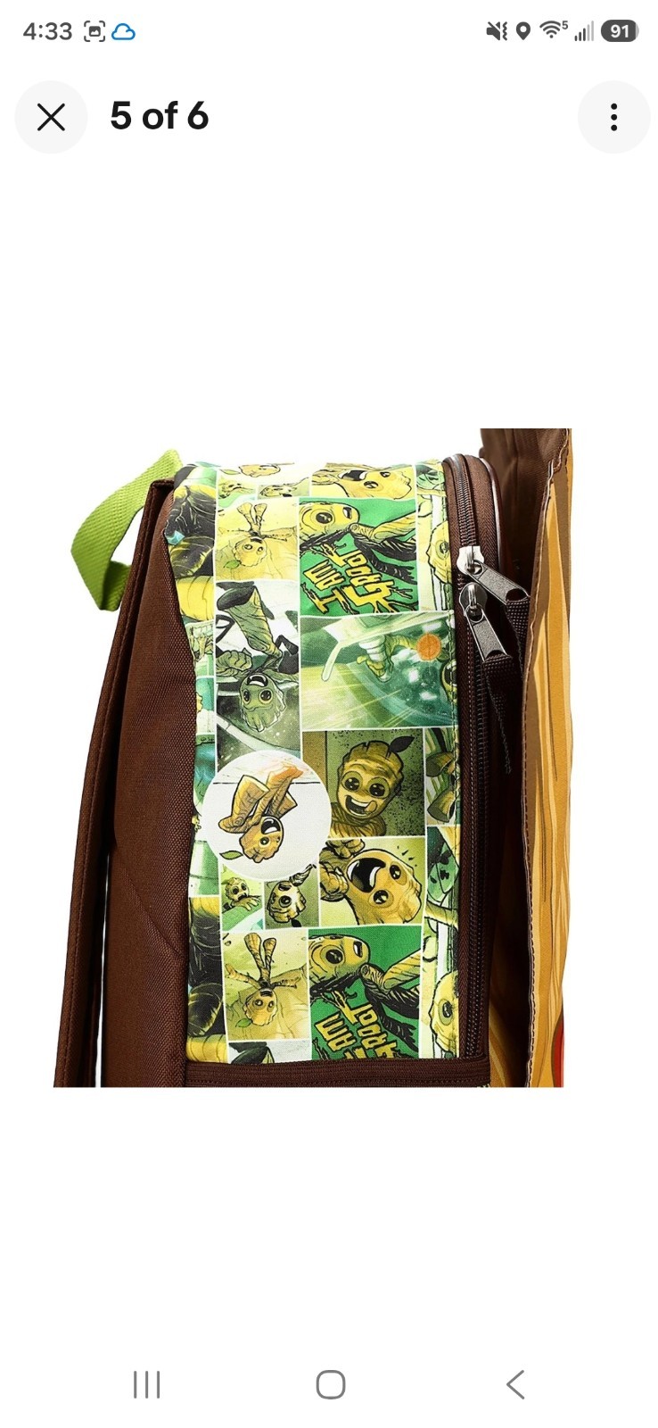 New Guardians of the Galaxy Youth Groot 16″ Backpack – Marvel