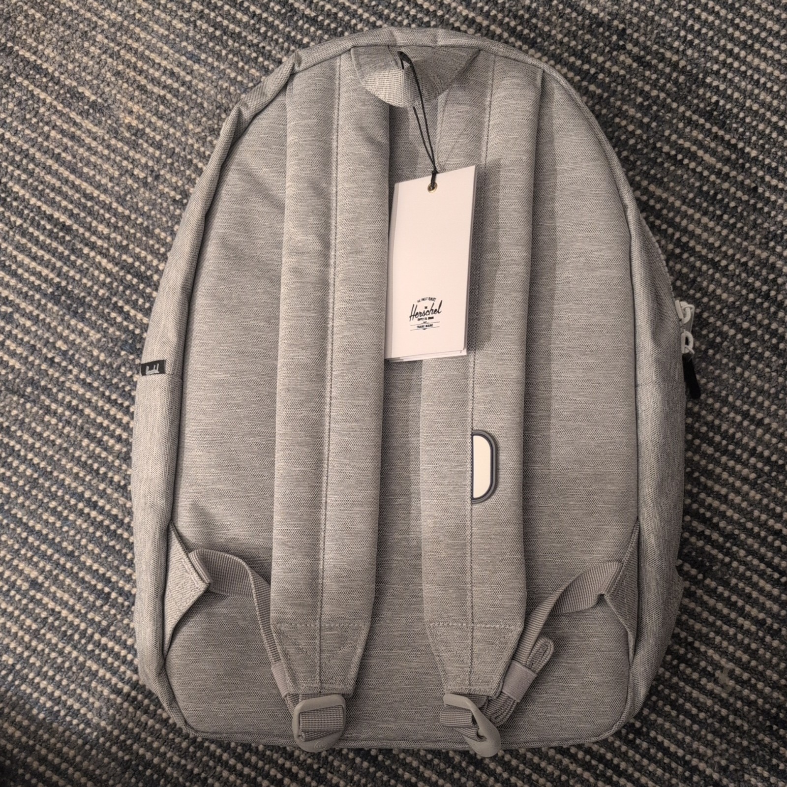 Herschel Supply Settlement Backpack 23L with 15” Laptop Sleeve Light Grey