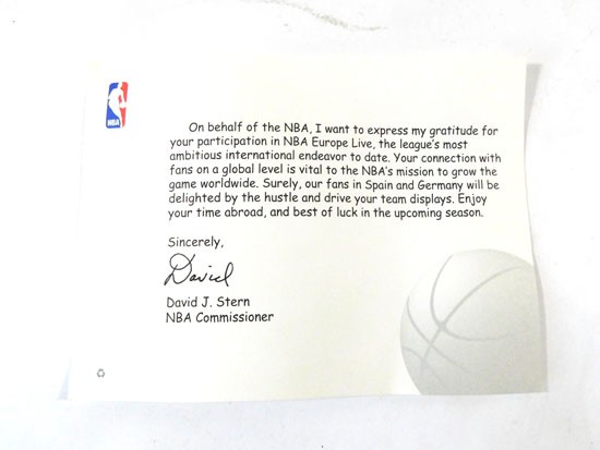 Tumi Tech Crossbody Bag Issued for NBA Europe Live Spain and Germany w/Products