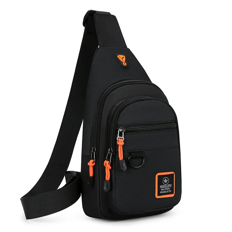 Men’s leisure outdoor hiking bike shoulder bag, waterproof sports crossbody bag