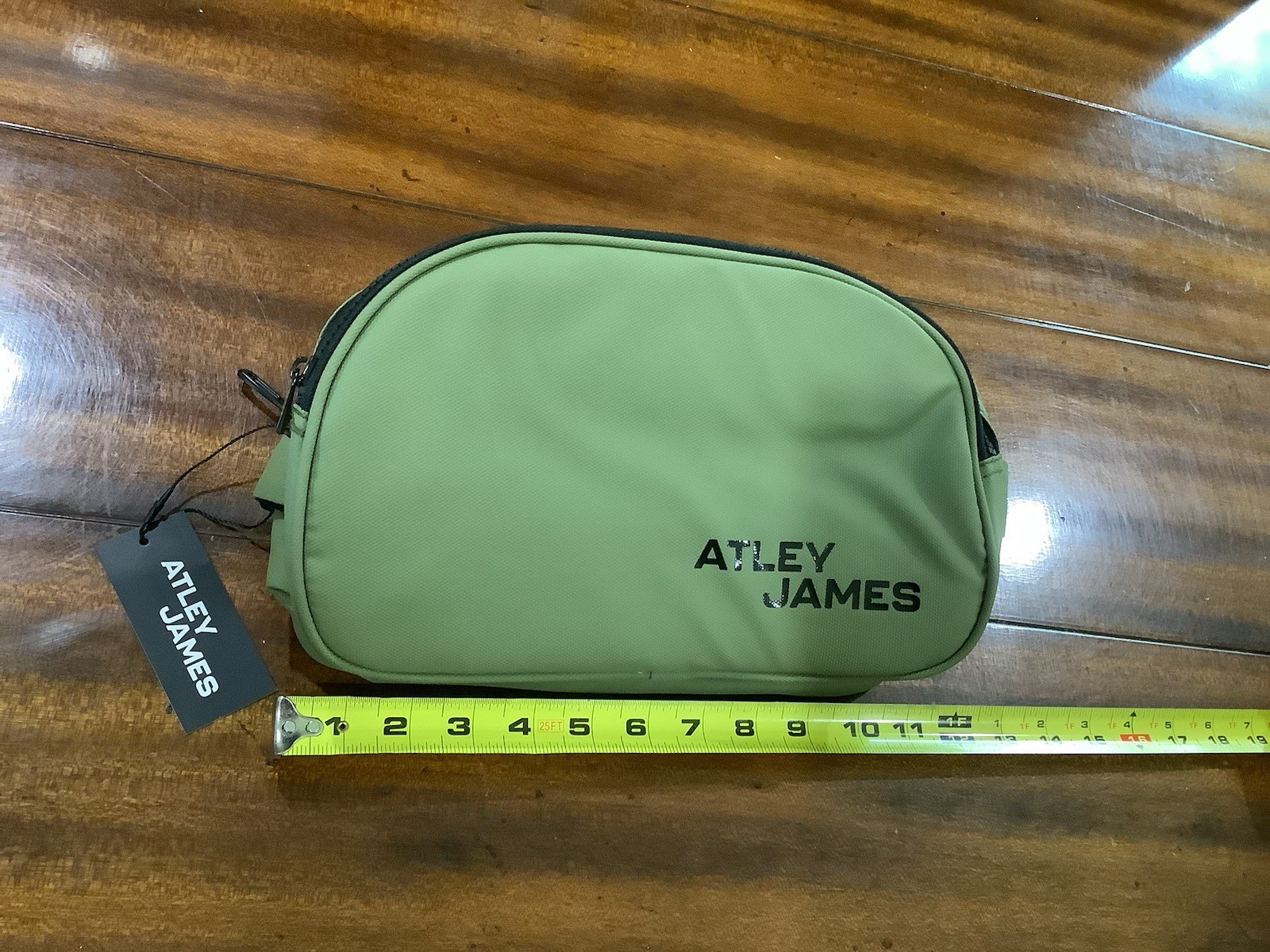 ATLEY JAMES Olive Green Travel Tote bag. Brand New.