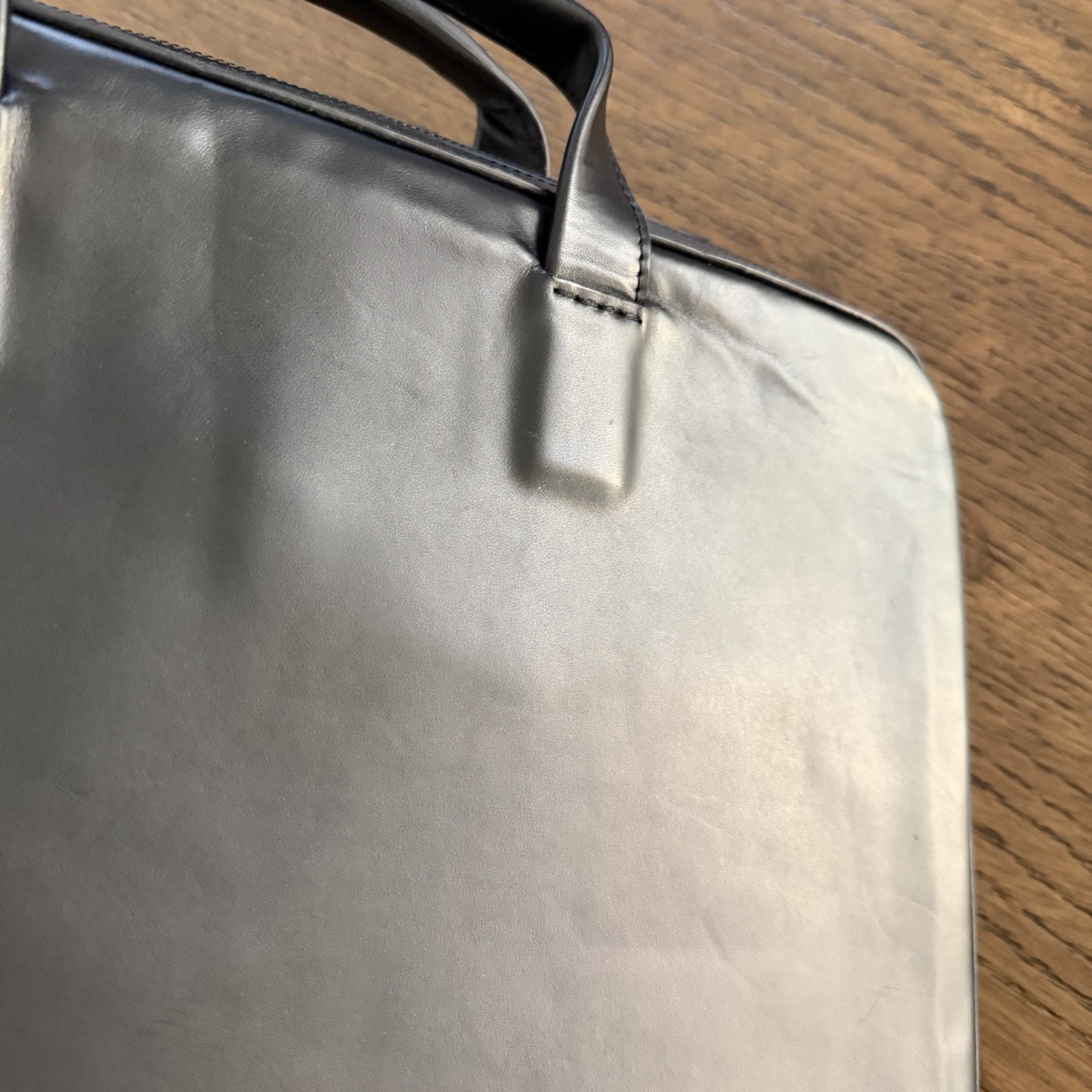 Bellroy Designers Edition Leather Laptop Briefcase Black Work Messenger Bag