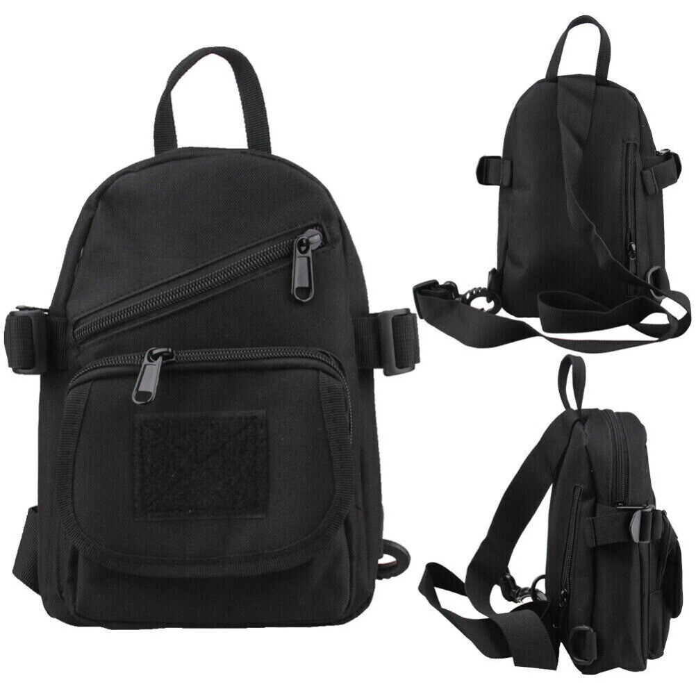 Tactical Sling Chest Pack Shoulder Crossbody Bag Outdoor Hiking Cycling Bag Men