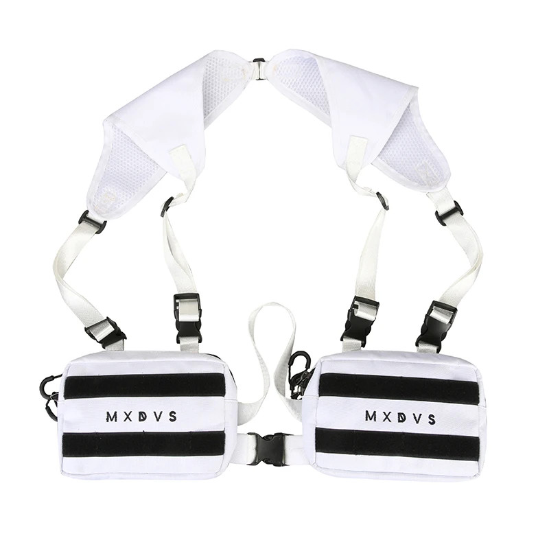 Unisex Chest Rig Bag Tactical Streetwear Bag Functional Vest Bag Hip Hop Chest P