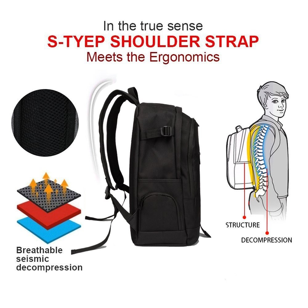 School Backpack Travel Bag for Men & Women Lightweight College Back Pack with…