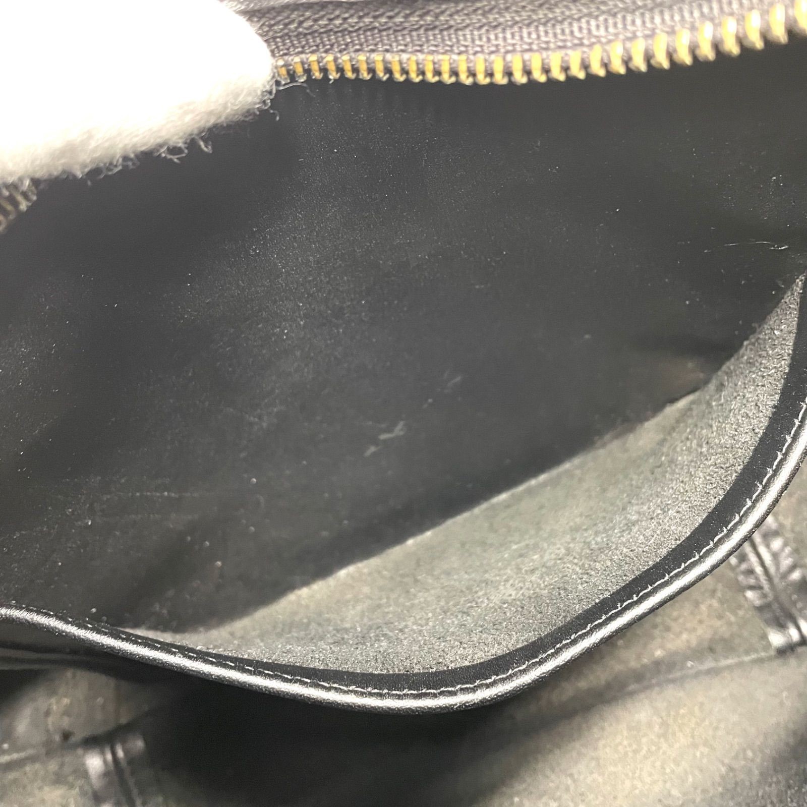OLD COACH Ergo Shoulder Bag Leather Black 9033 31cm×24cm×7cm/12.20×9.45×2.76in