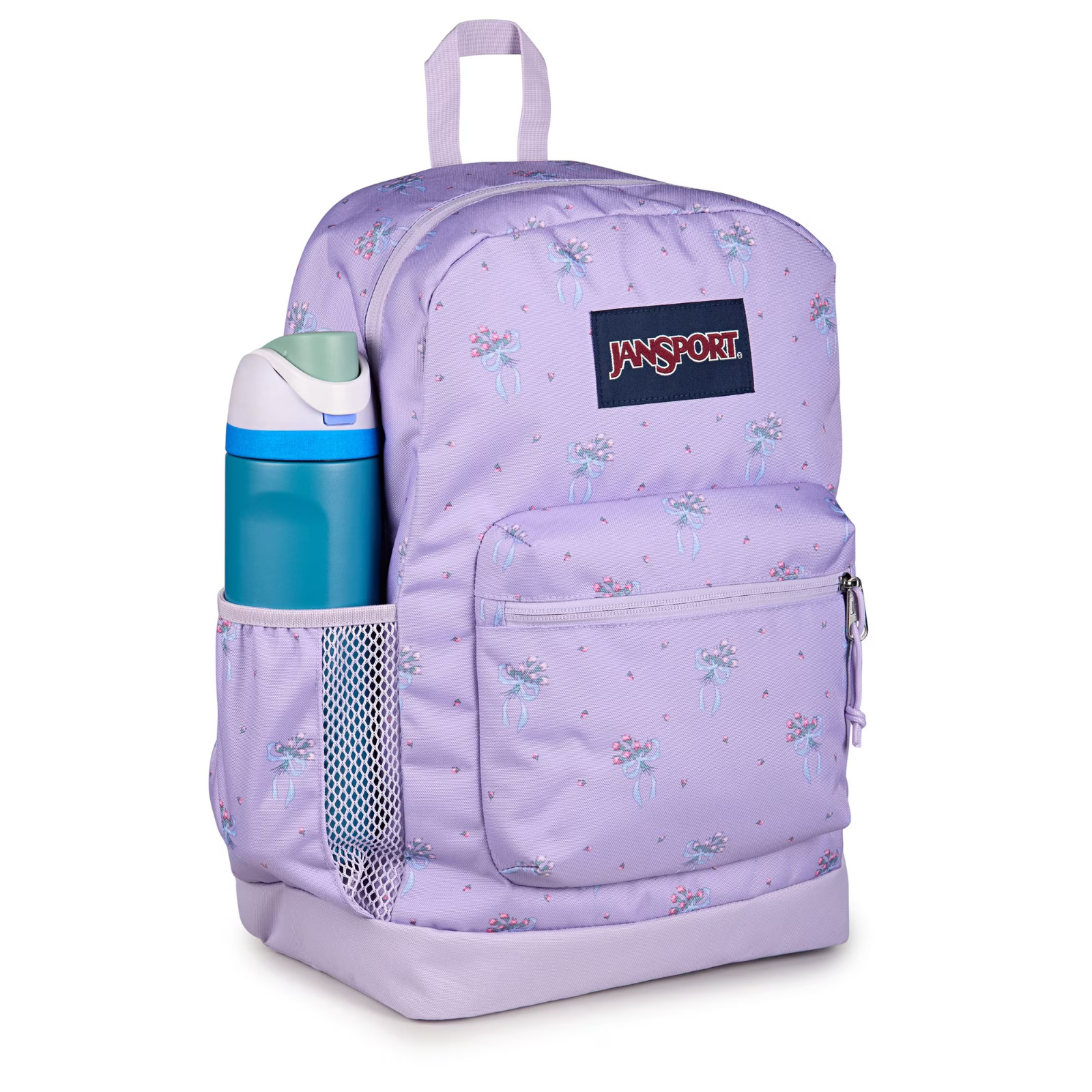 Jan Sport Cross Town Plus Backpack 26L 15″ Laptop School Travel Purple