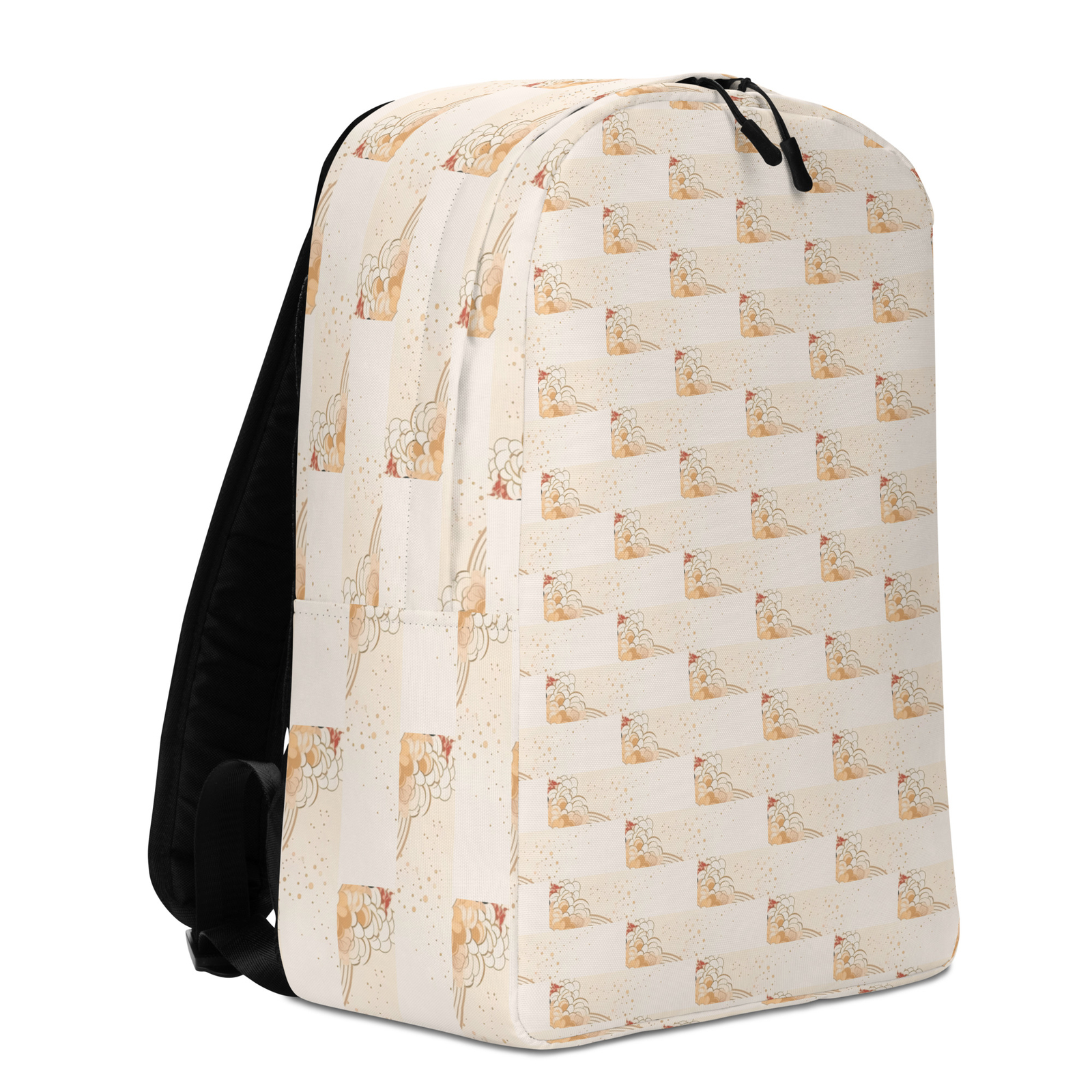 Minimalist Backpack Traditional Japanese Patterns