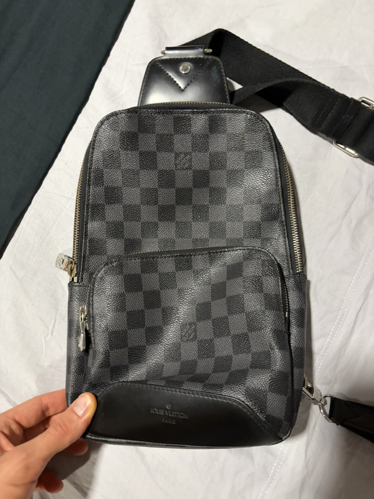 Louis Vuitton Avenue Damier Graphite Sling Bag