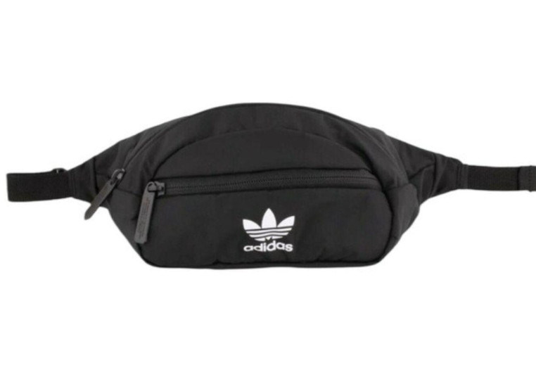 Adidas Originals National Waist Bag Fanny Pack Black/White Men’s Women’s Travel