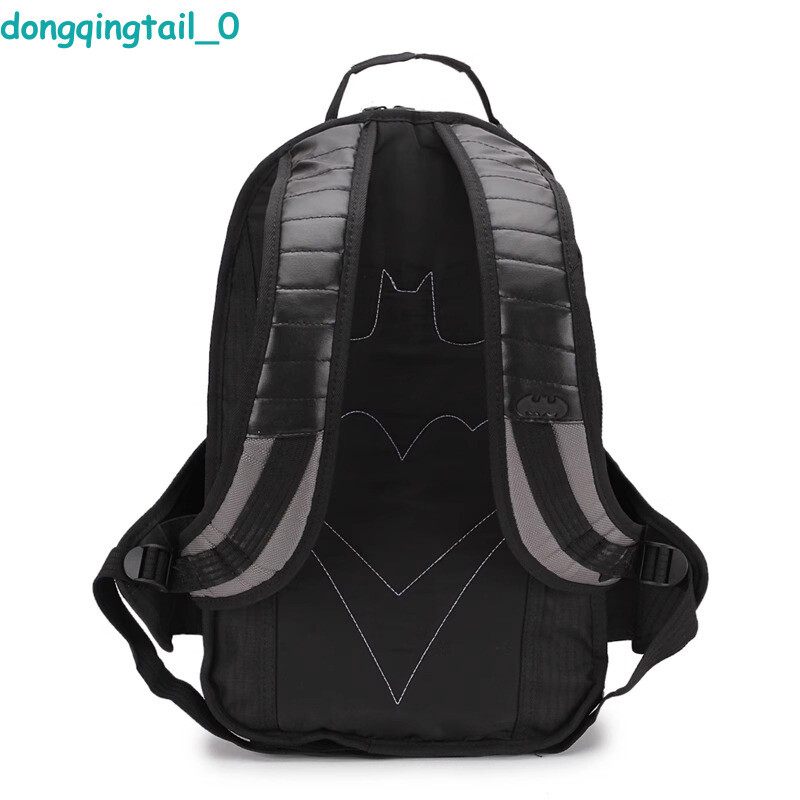 Cartoon Batman Backpack Casual Shoulder Bags Schoolbags Zipper Knapsack Gifts