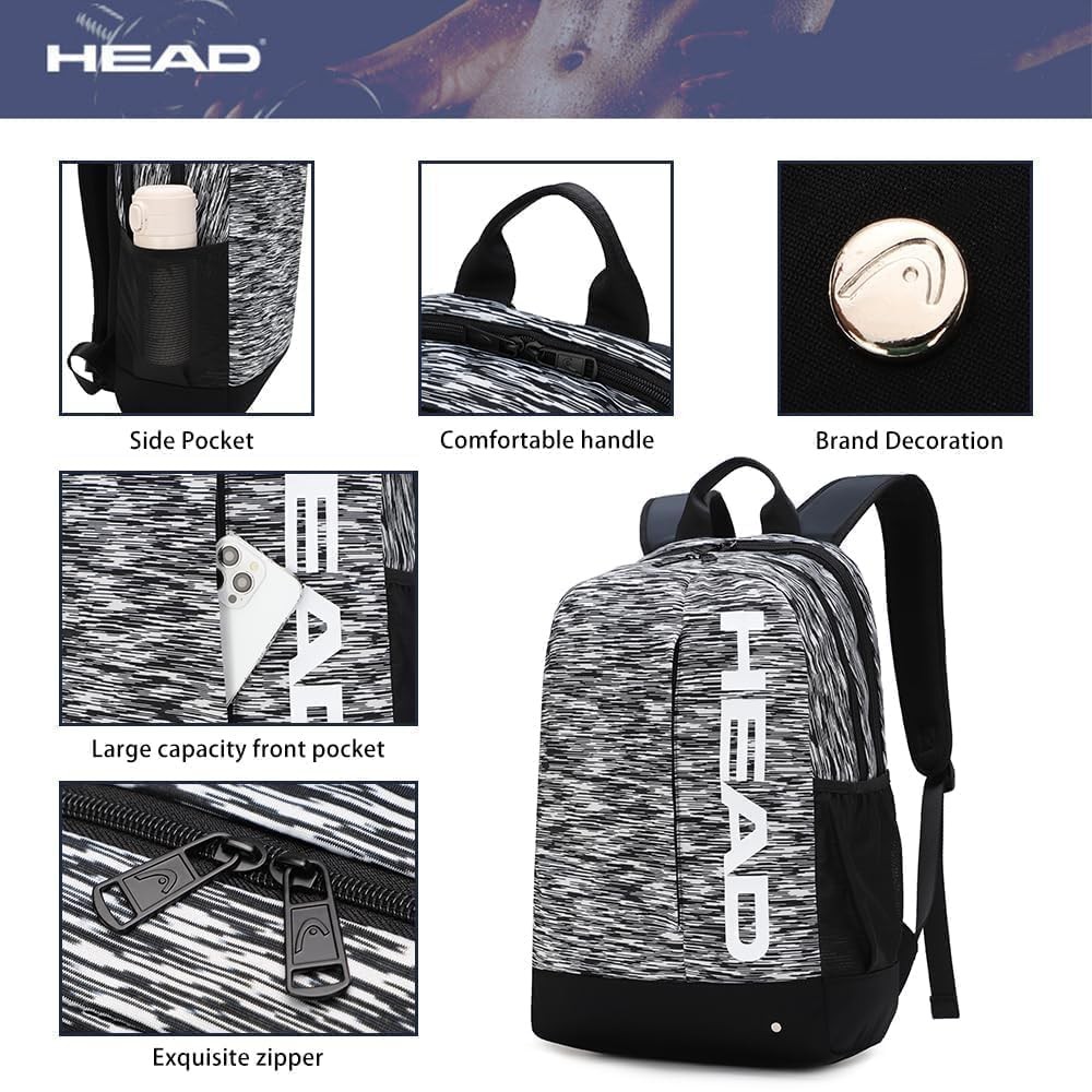 Lightweight Sport Backpack for Men & Women, Causal Backpacks with 10 Pockets …
