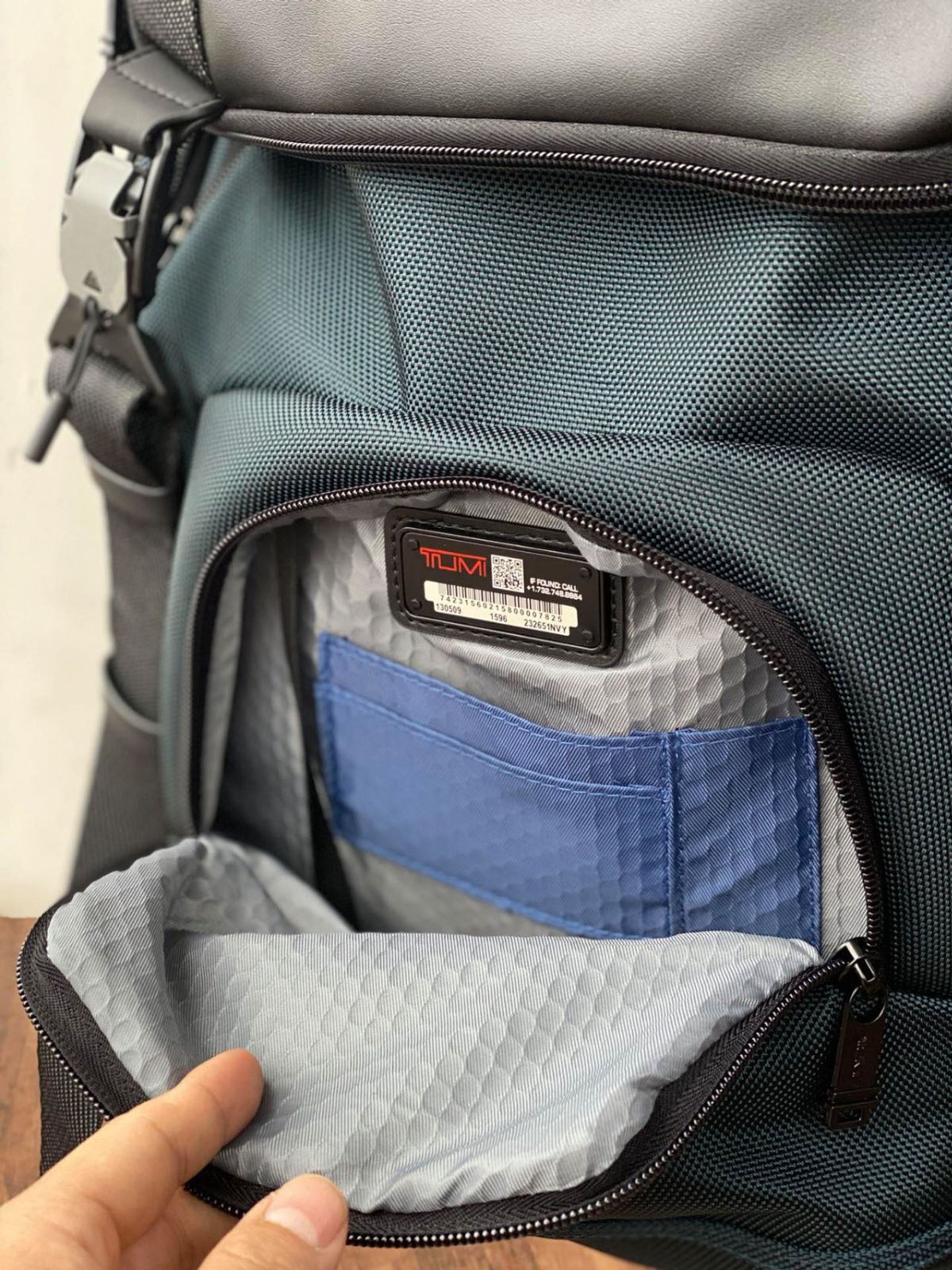 TUMI Alpha Bravo LARK Backpack Navy Durable and Stylish Bag 232651D