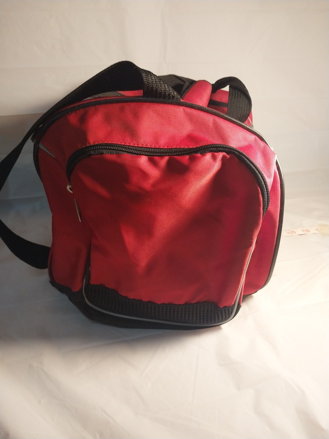 Nike Bag – Duffel Red/Black Medium? Multi Pockets 24″ x 12″ x11″ Deep