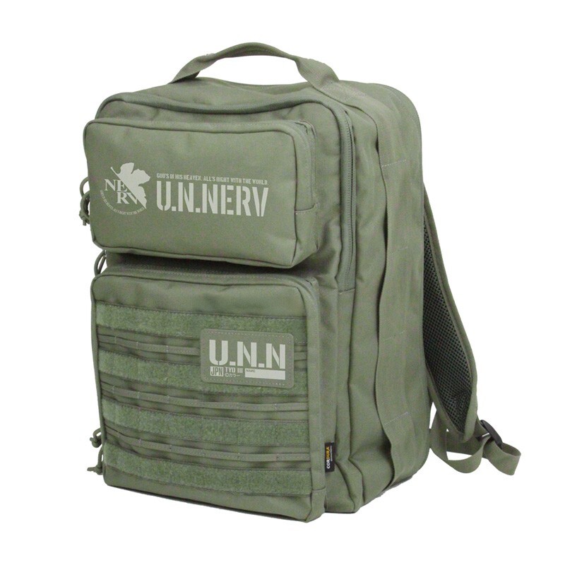 EVANGELION STORE Functional Backpack & Metal Carabiner NERV/WILLE JAPAN PSL