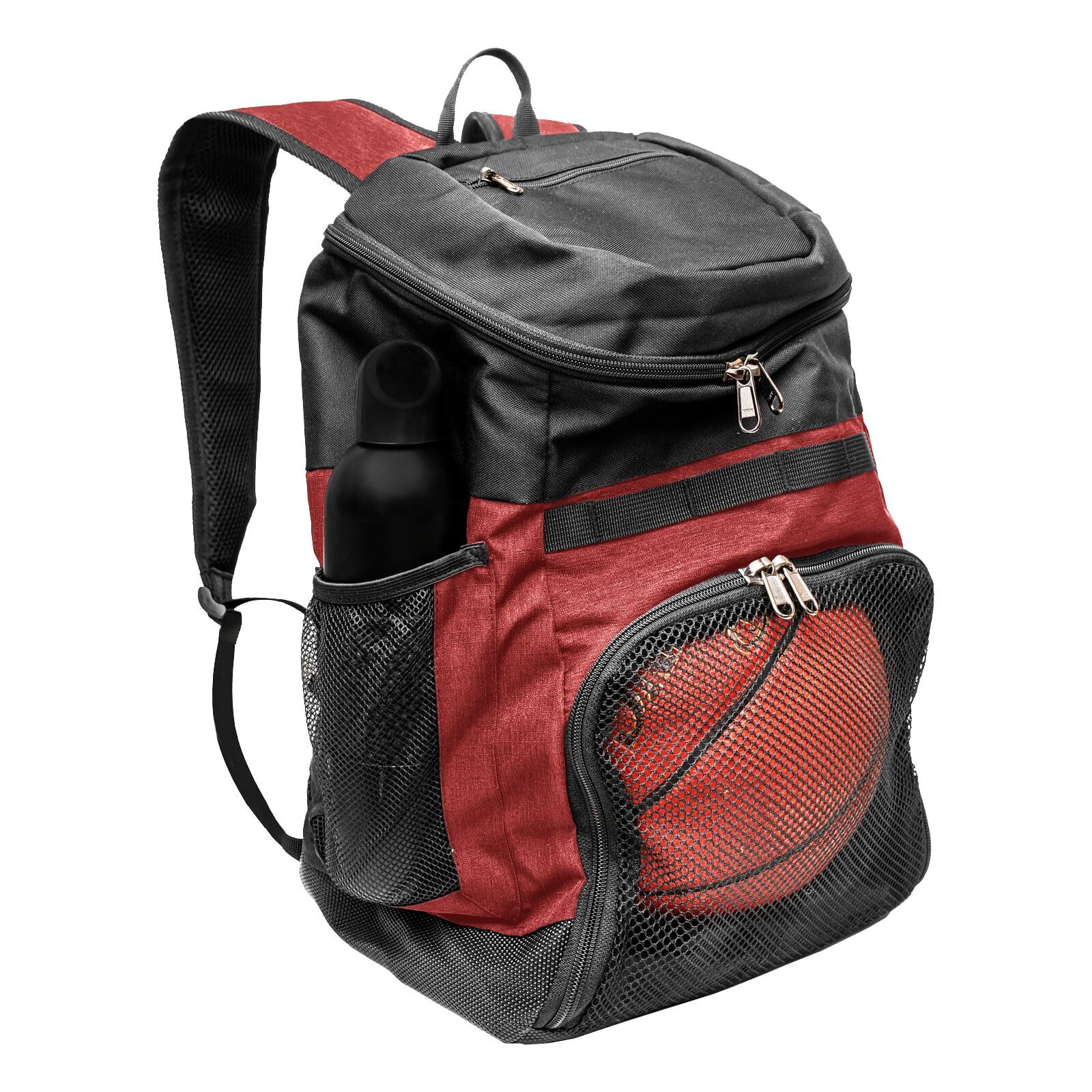 Basketball Backpack with Ball Compartment – Sports Equipment Bag for Soccer B…
