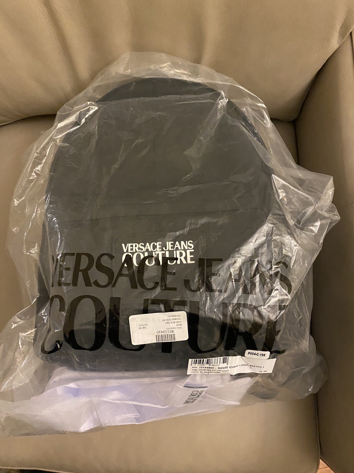 Versace Logo Backpack