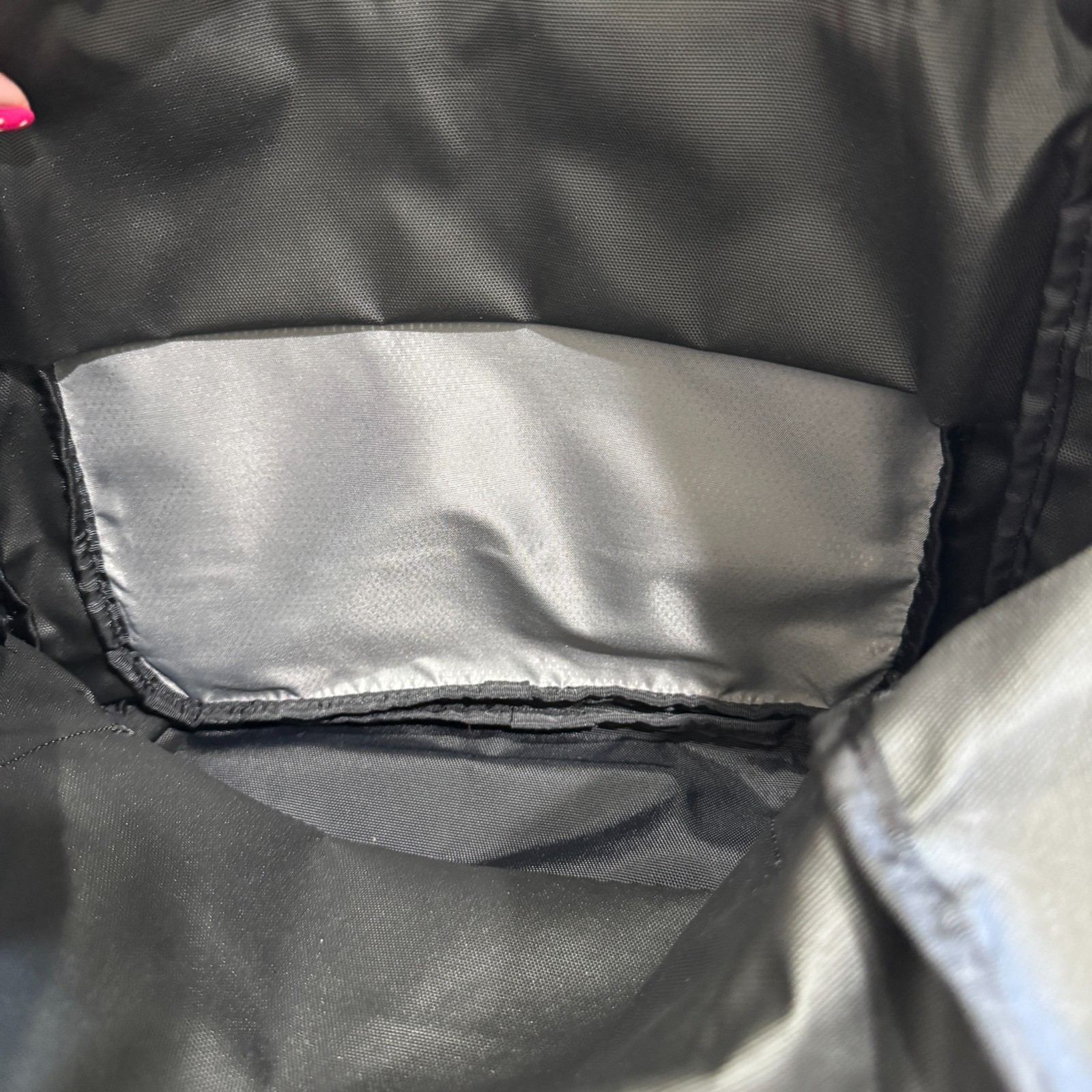 TUMI Foldable Packable Backpack Black Camo Nylon Travel Daypack NWT 111097-8300