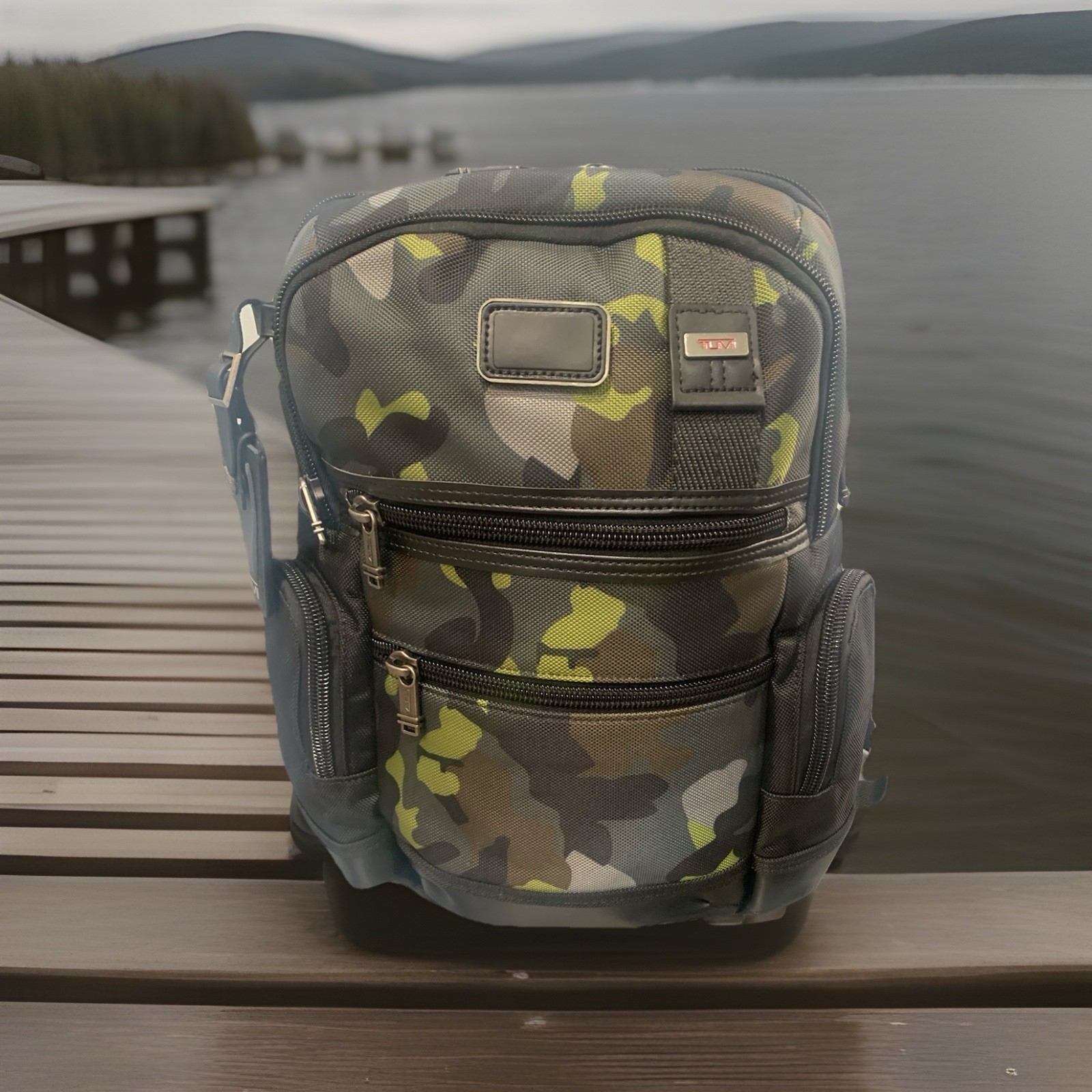 Tumi Alpha Bravo Knox Backpack Expandable. Limited Edition Camouflage Color