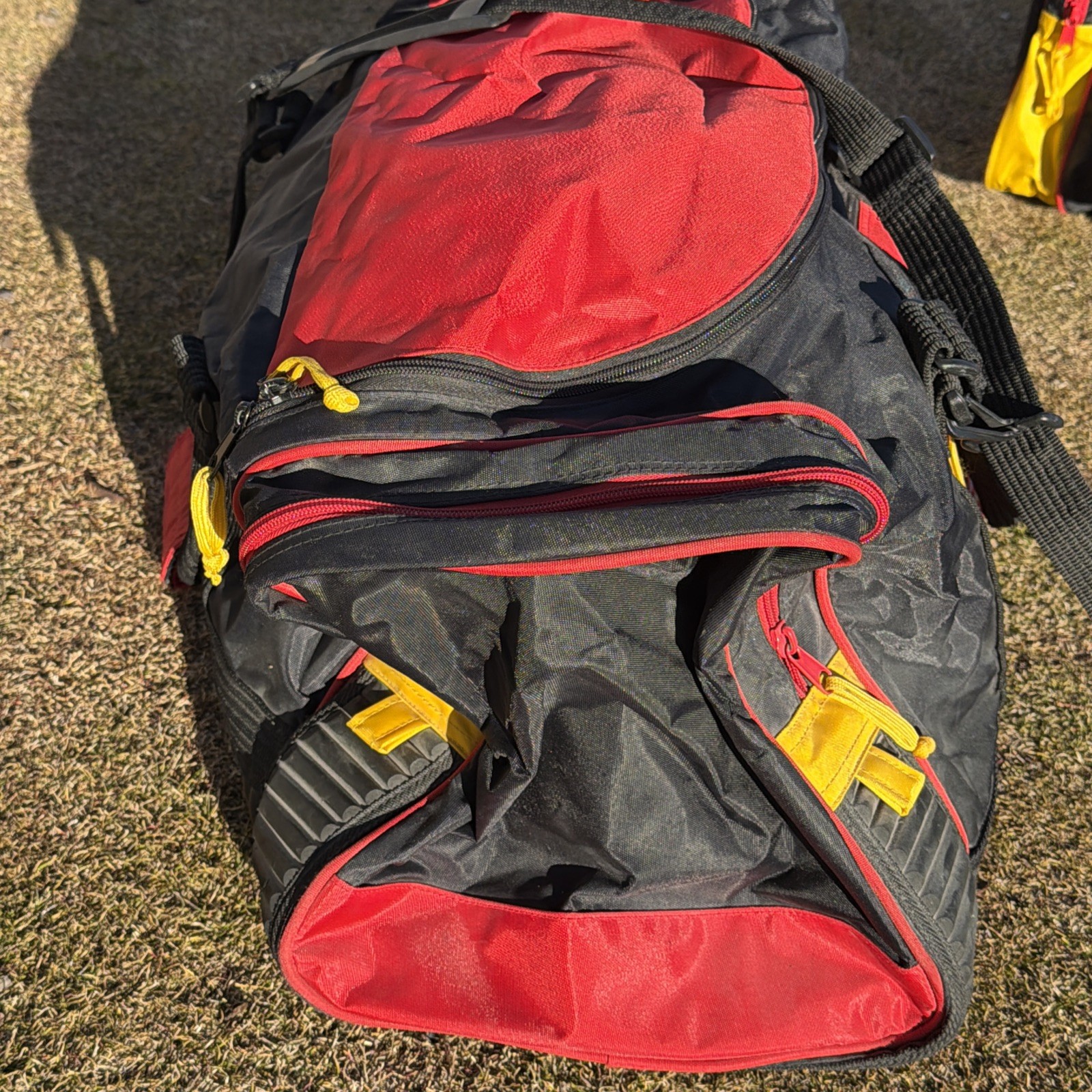 Snap On Racing Tools 3pc Matching Duffle Gym Bag Set and Cooler Vintage 1990s