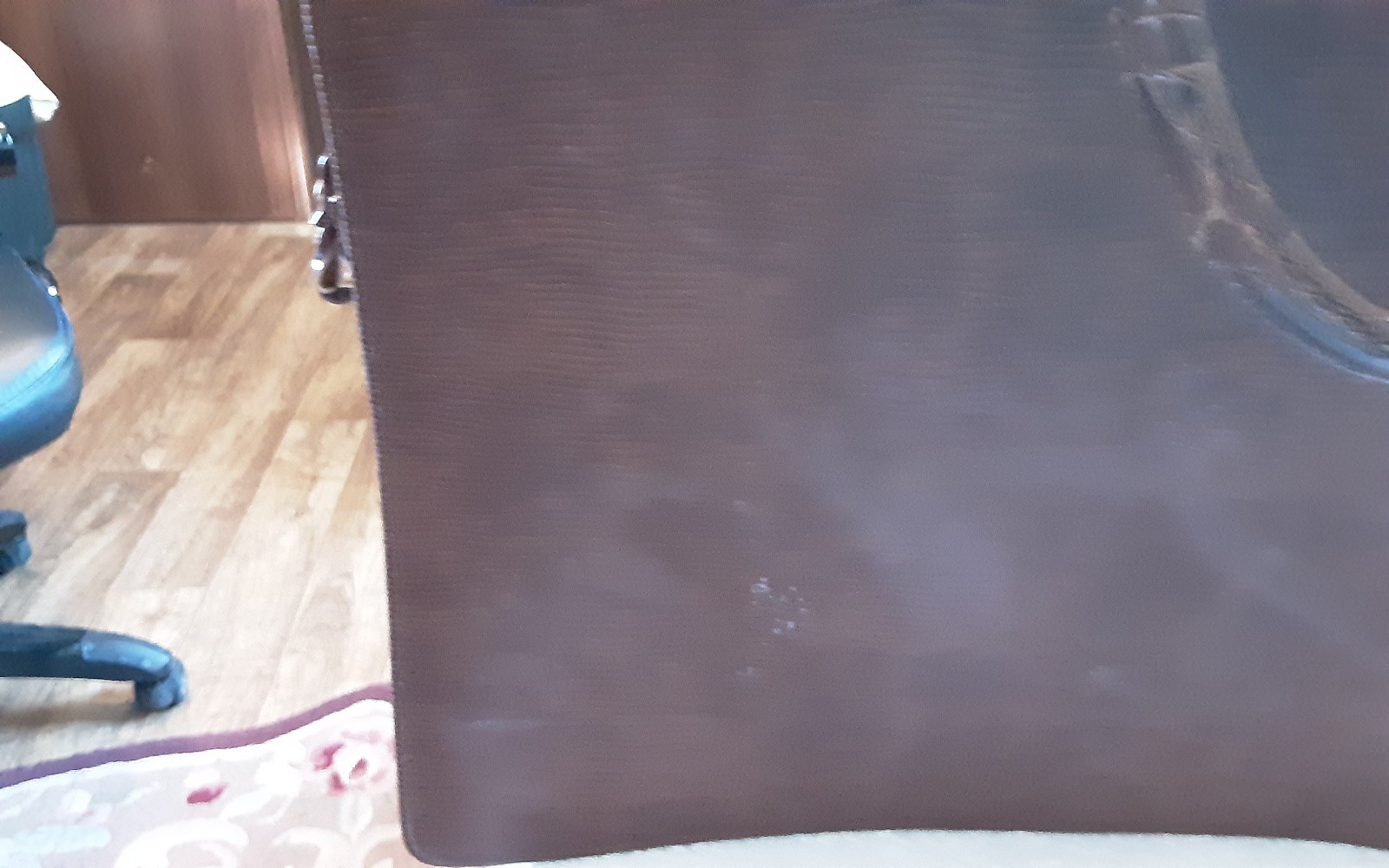 Preowned unisex Jackson Briefcase Brown Faux snake skin 16inX11.5in. China