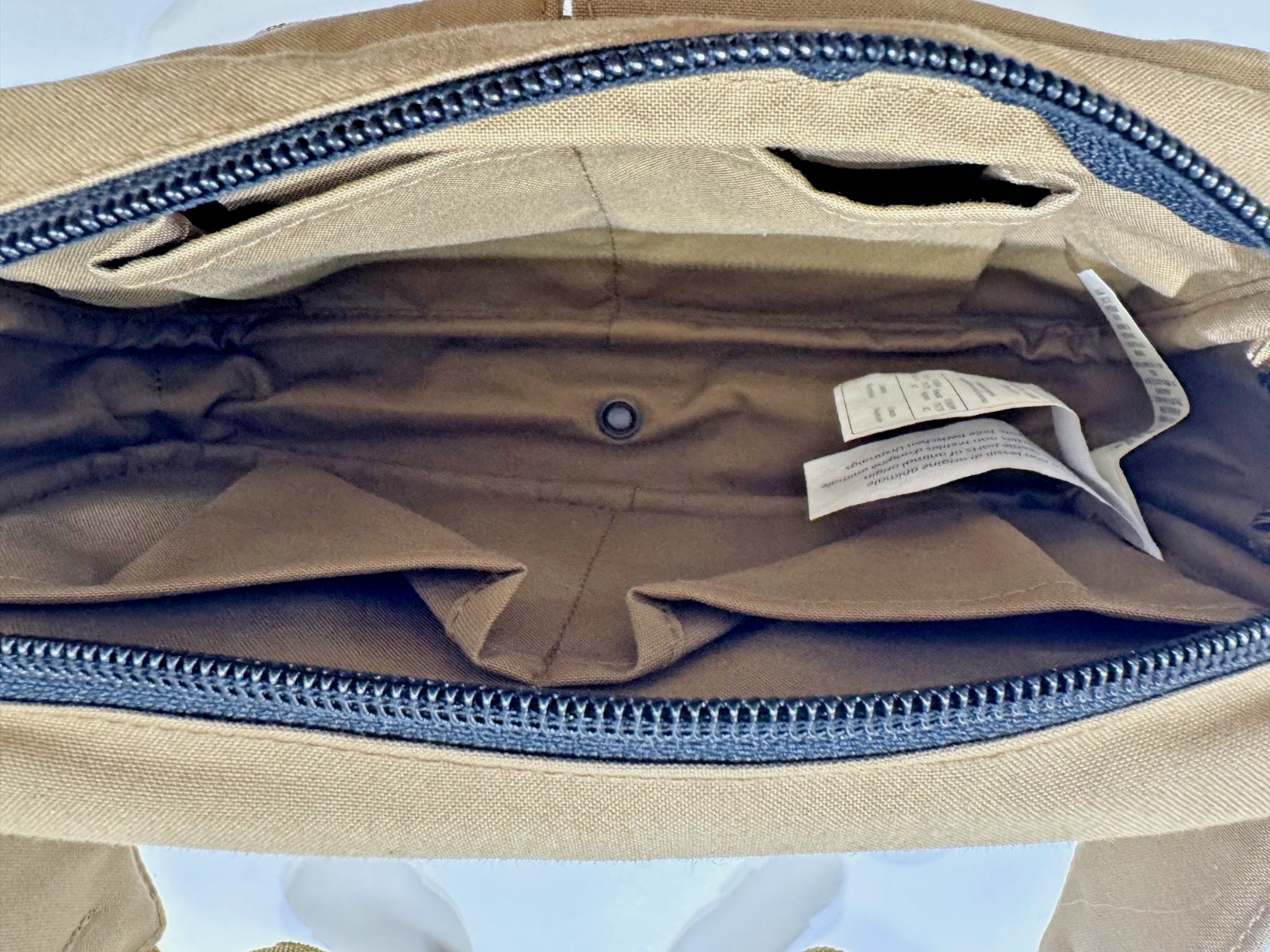 Filson Compact Fly Fishing Waist Pack Dark Tan Belt Bag Fanny Pack