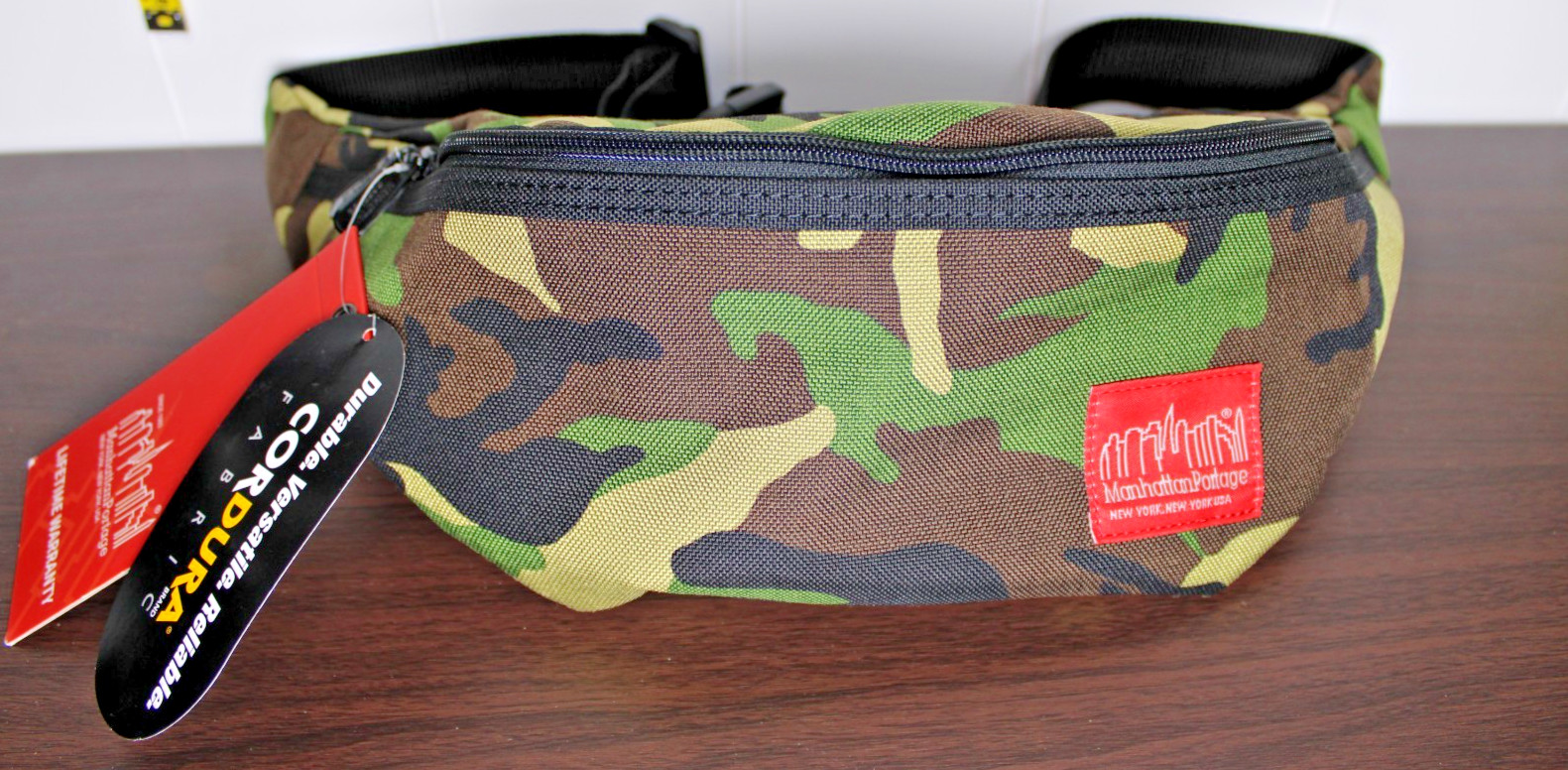 Manhattan Portage Brooklyn Bridge Waist Bag Fanny Pack CAMO Retail $45