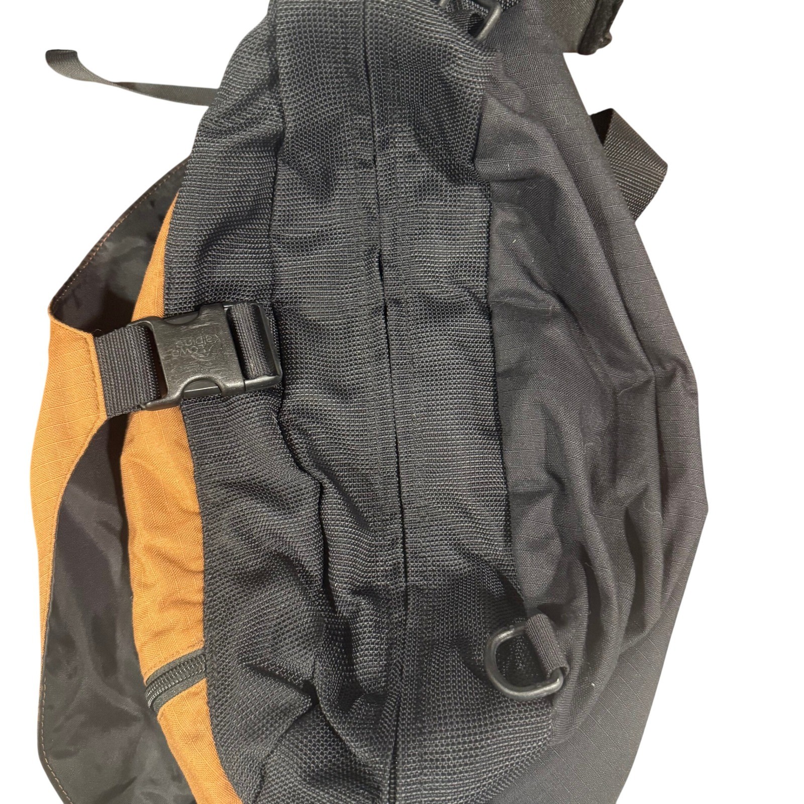 Lowe Alpine Express Messenger Bag Brown Black Large Crossbody Travel Hiking