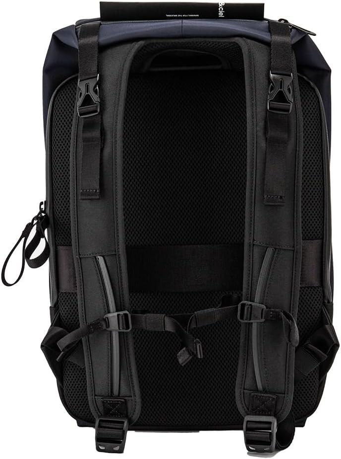 Cote & Ciel Backpack Monkey Sleek Saru Blue Rucksack Daypack MSRP $450 USD