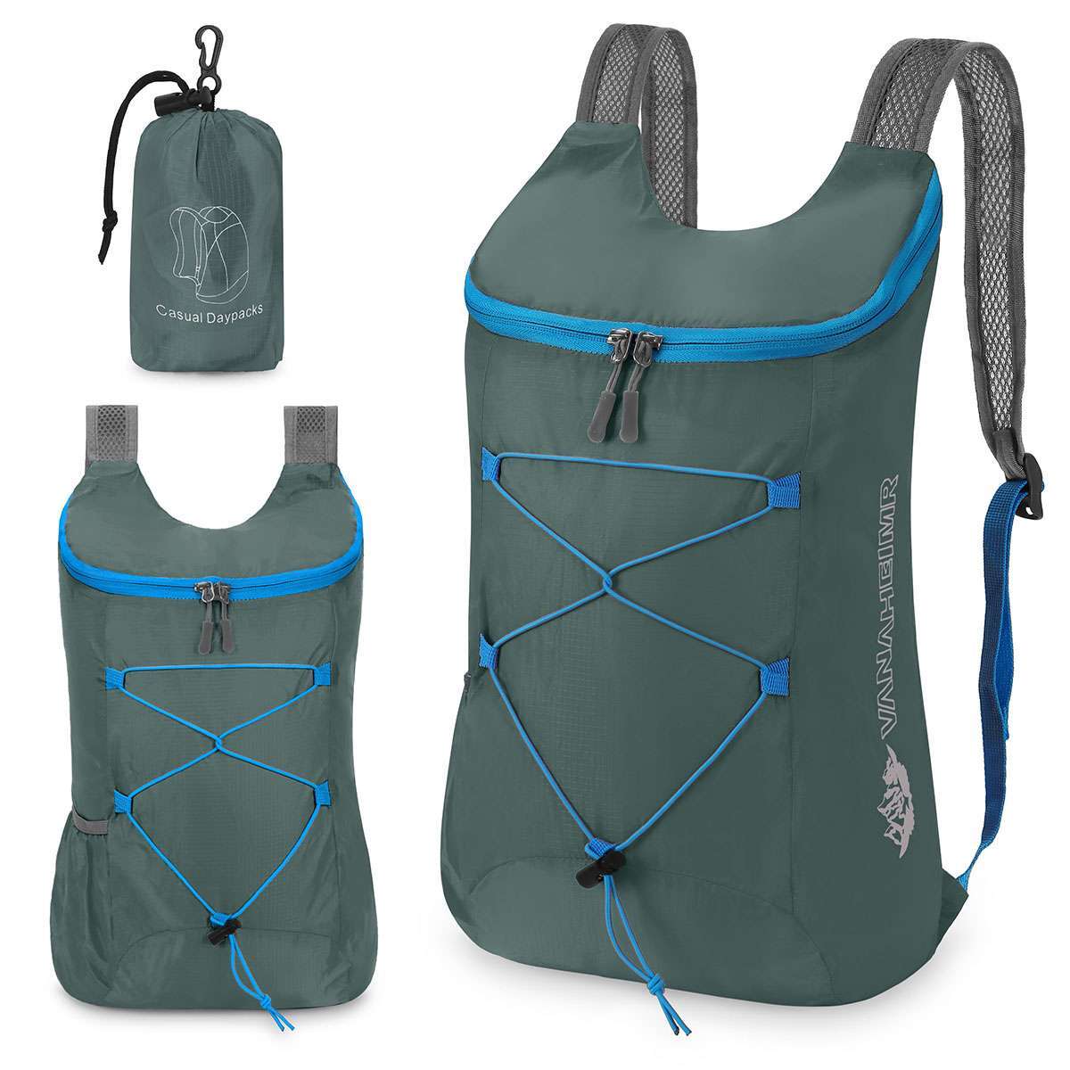 Lightweight Packable Backpack Hiking Camping Daypack Portable Travel Backpack