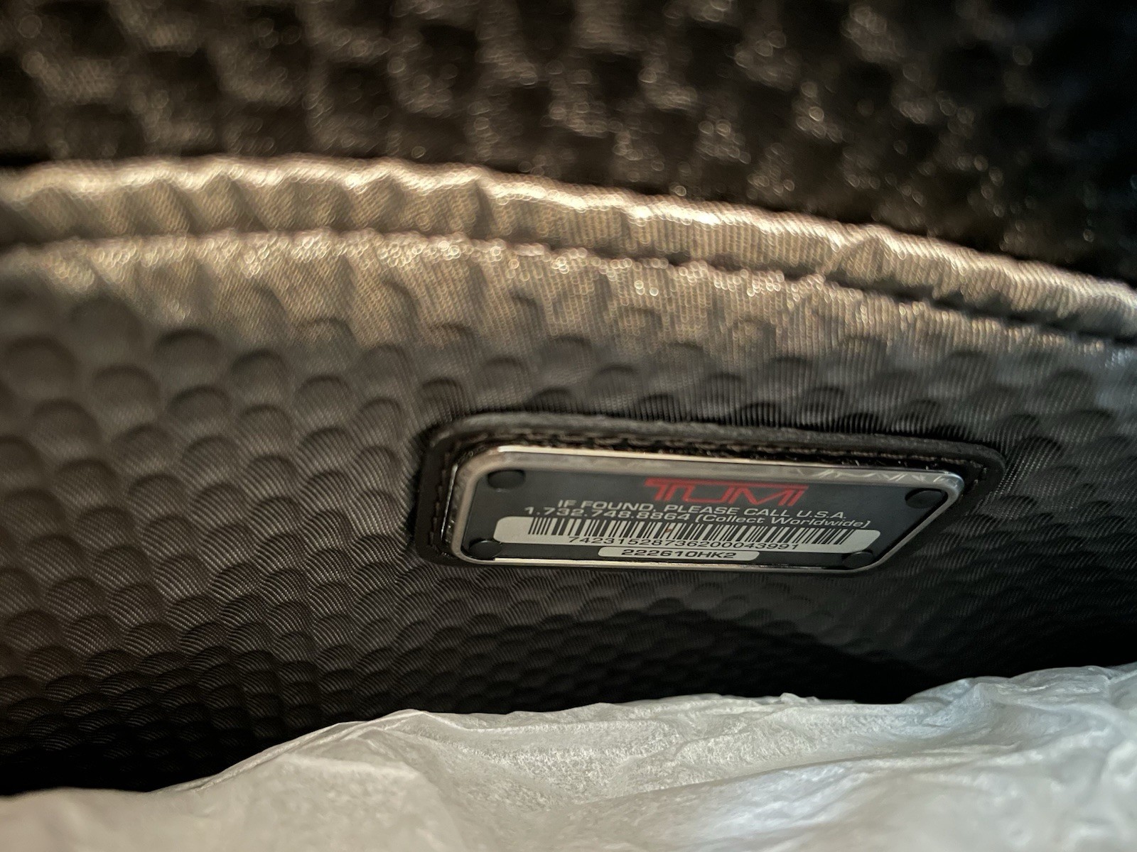 Tumi Alpha Bravo Earle Compact Brief with Cleveland Cavaliers STYLE: 0222610HK2