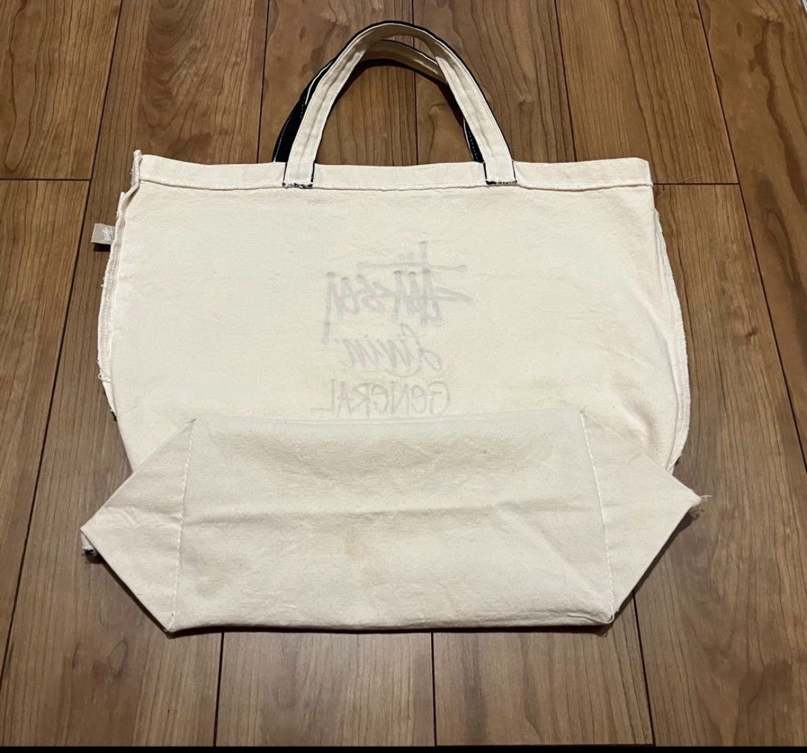 Stussy Livin’ General Store tote bag 43×45×17cm rare Japan