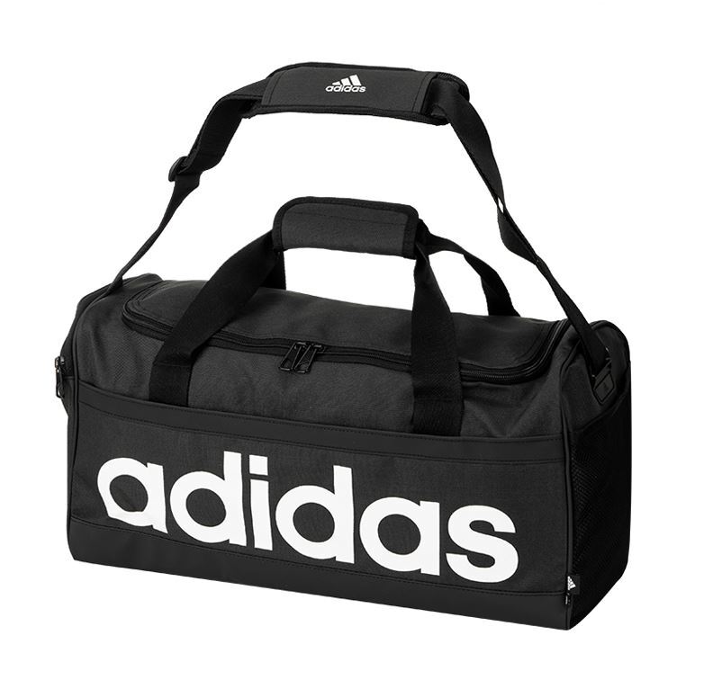 Adidas Linear Small Duffle Bag 4742 Sports Gym Soccer Travel Duffel Crossbag