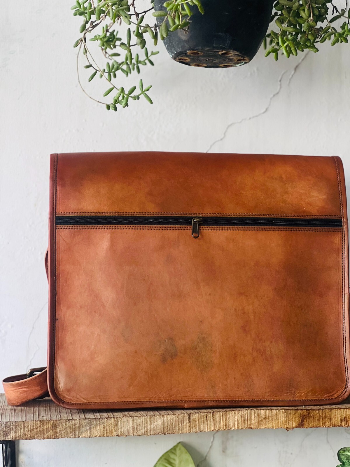 Handmade Expertly Made Laptop Messenger Bag Rare Men’s Briefcase Satchel