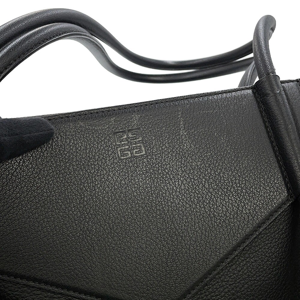 Givenchy Antigona Padlock Soft Tote Bag Size Large Leather Black BK508DK154-001