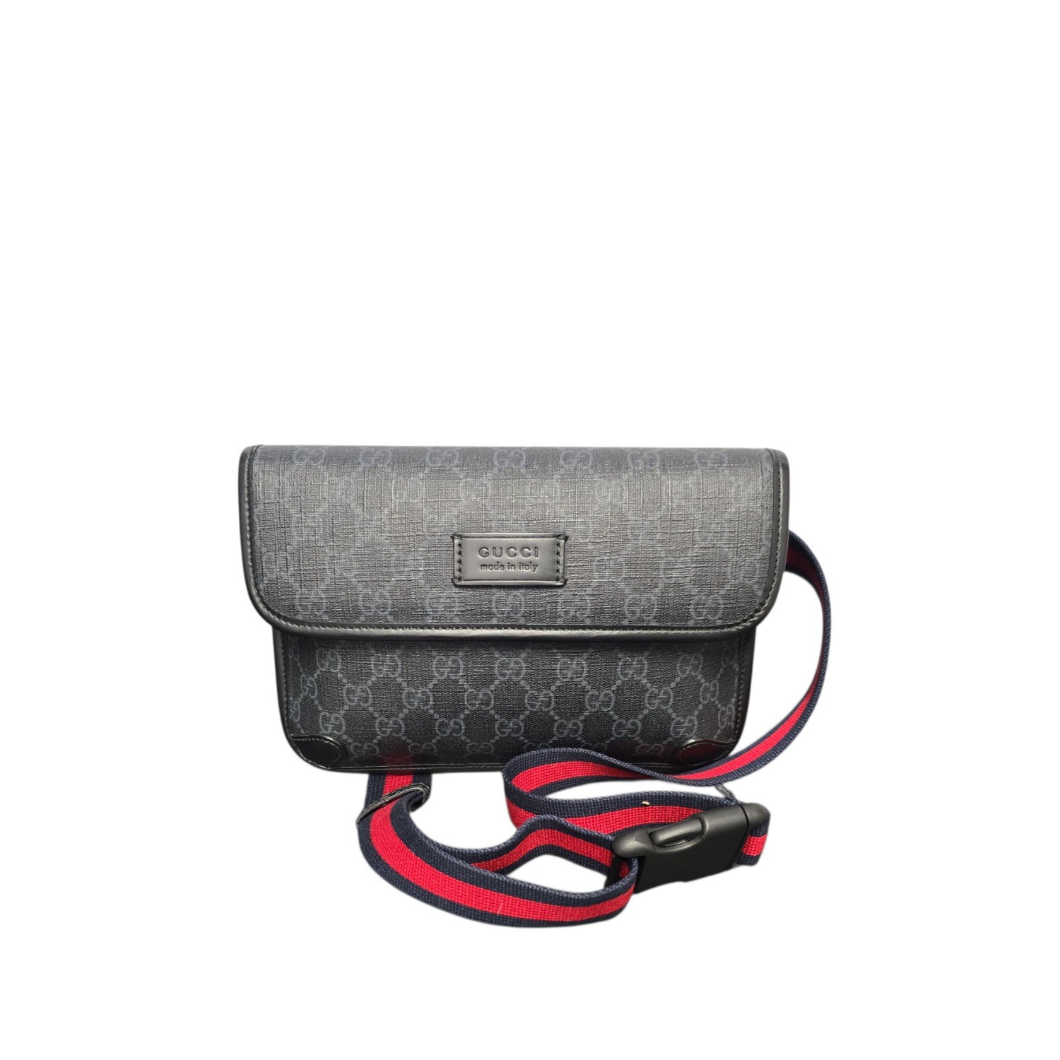 Gucci GG Monogram Web Slim Belt Bag