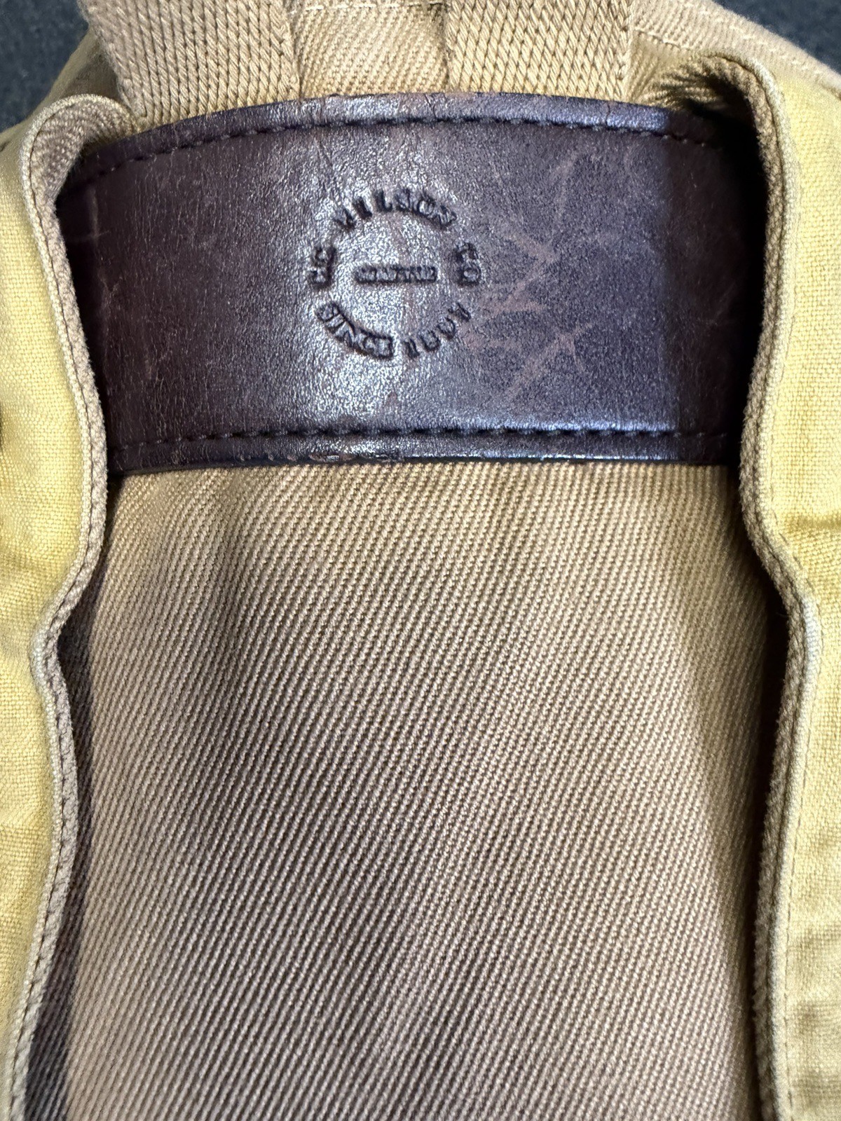 Filson Rugged Ranger Backpack Tan Vintage Made In USA