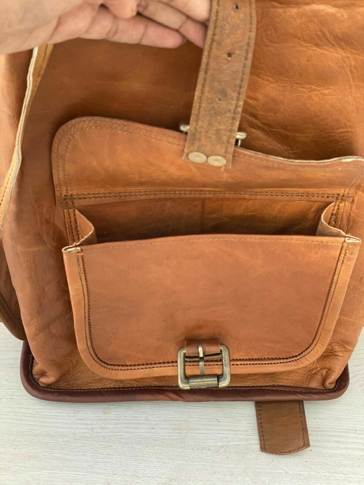 Daypack College Book bag Laptop Bag Women Leather Backpack Purse Fashion Causal