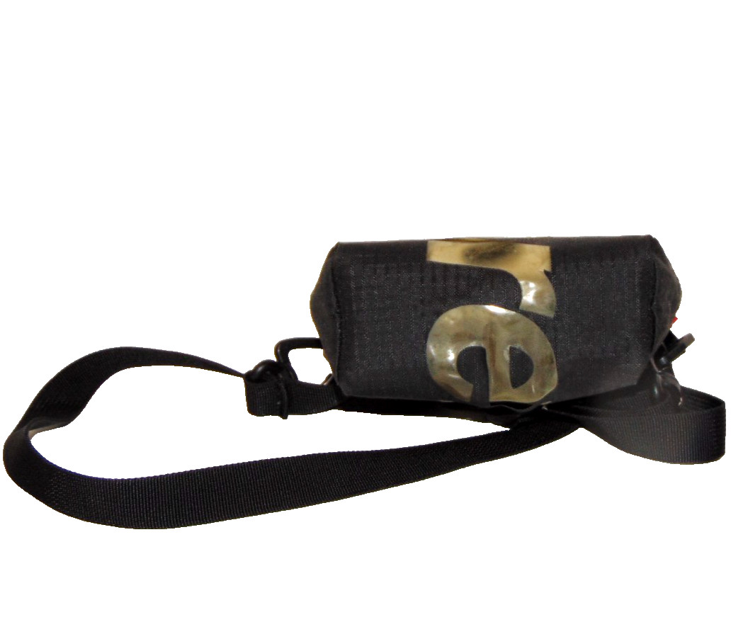 Supreme Shoulder Bag SS21 Black Translucent Logo Cordura Crossbody Authentic