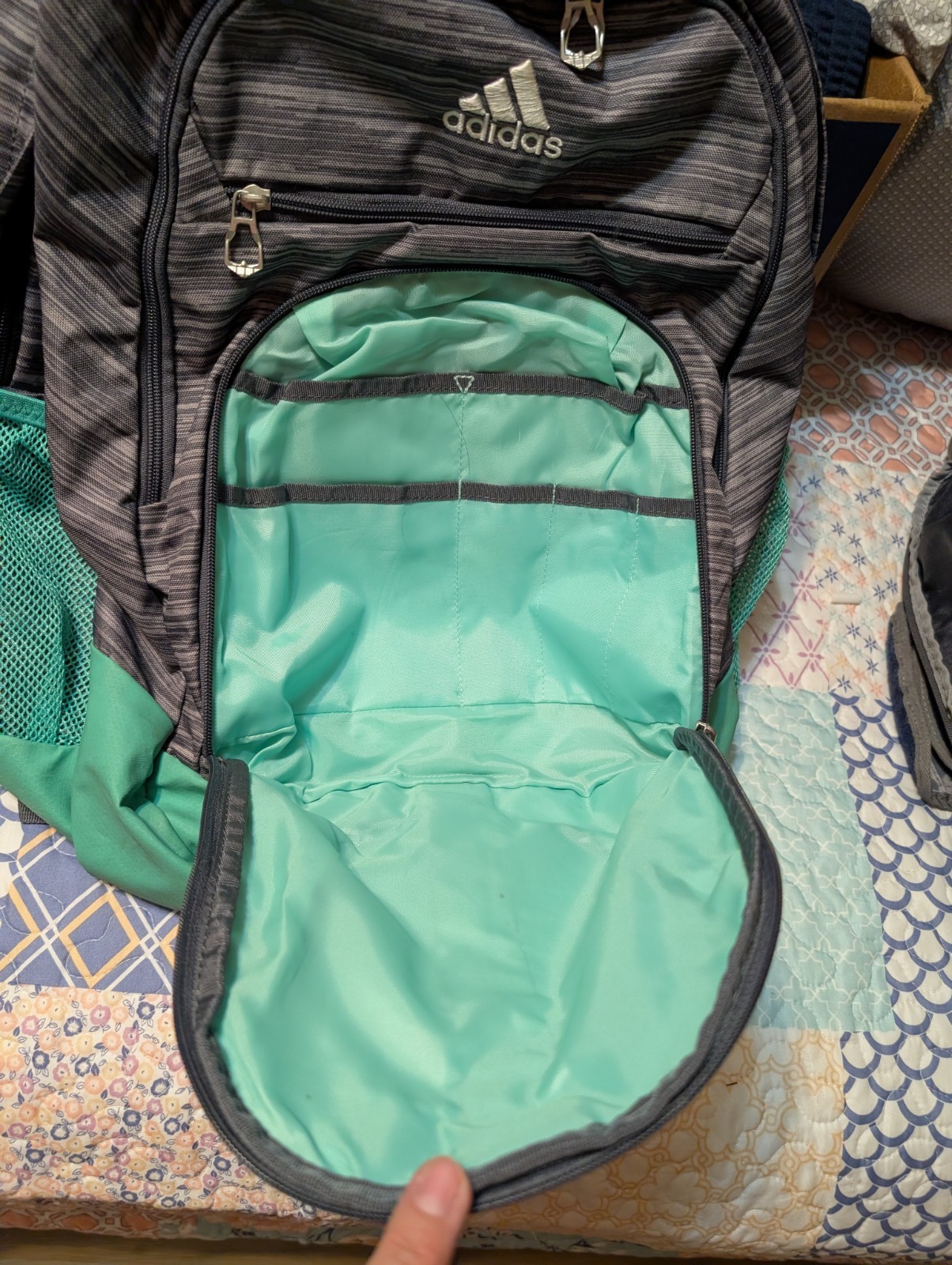 Adidas Prime IV Backpack Brasilia Student Hustle Sport Classic Looper Green