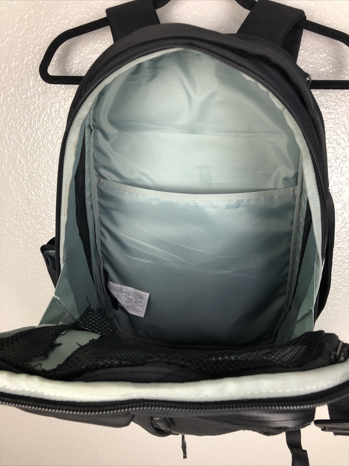Timbuk2 Never Check Expandable Backpack Black Cordura Fabric Laptop Travel