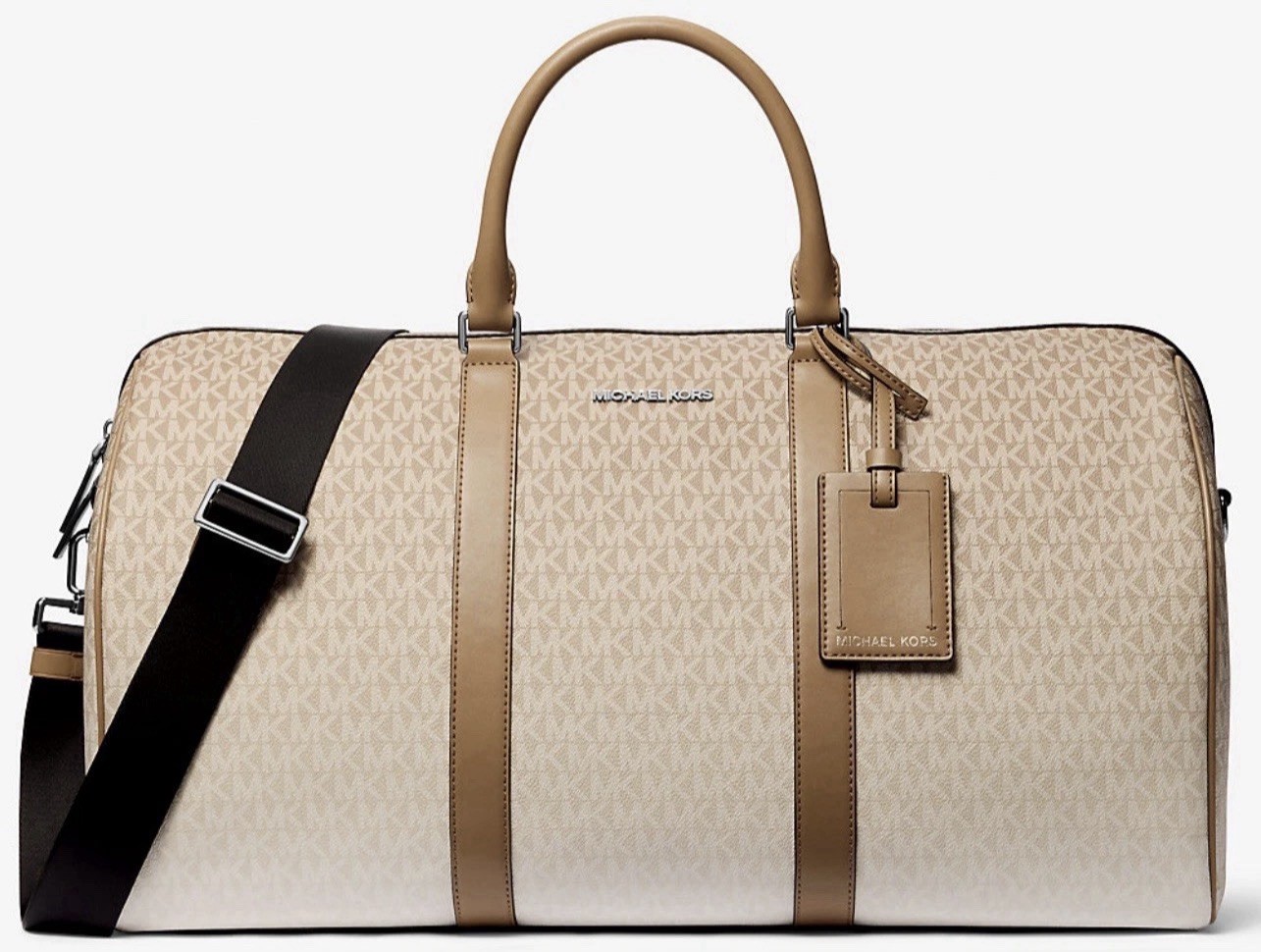 Michael Kors Cooper Signature Logo Weekender Bag Ombre Husk