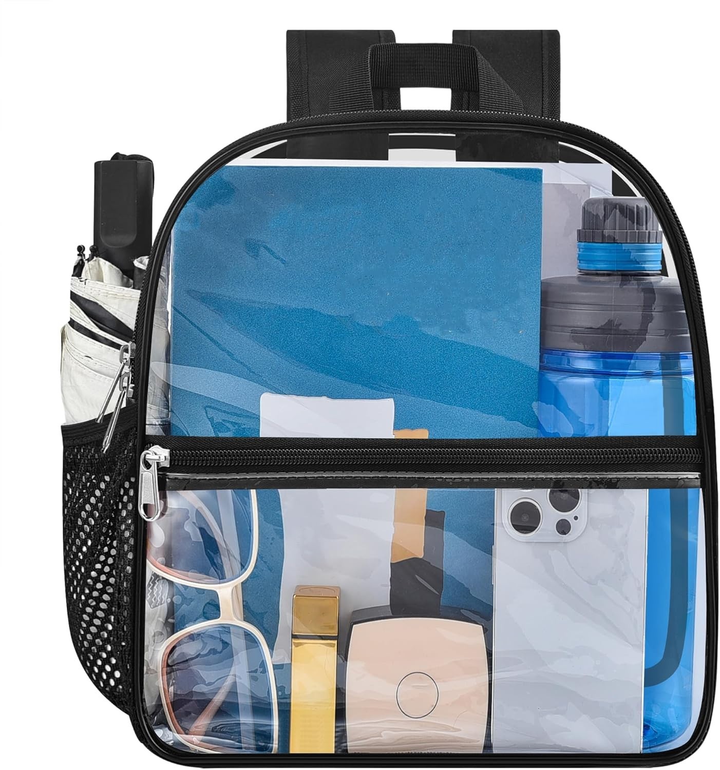 Clear Backpack for Stadium Events Clear Bag Small Stadium Backpack Waterproof…