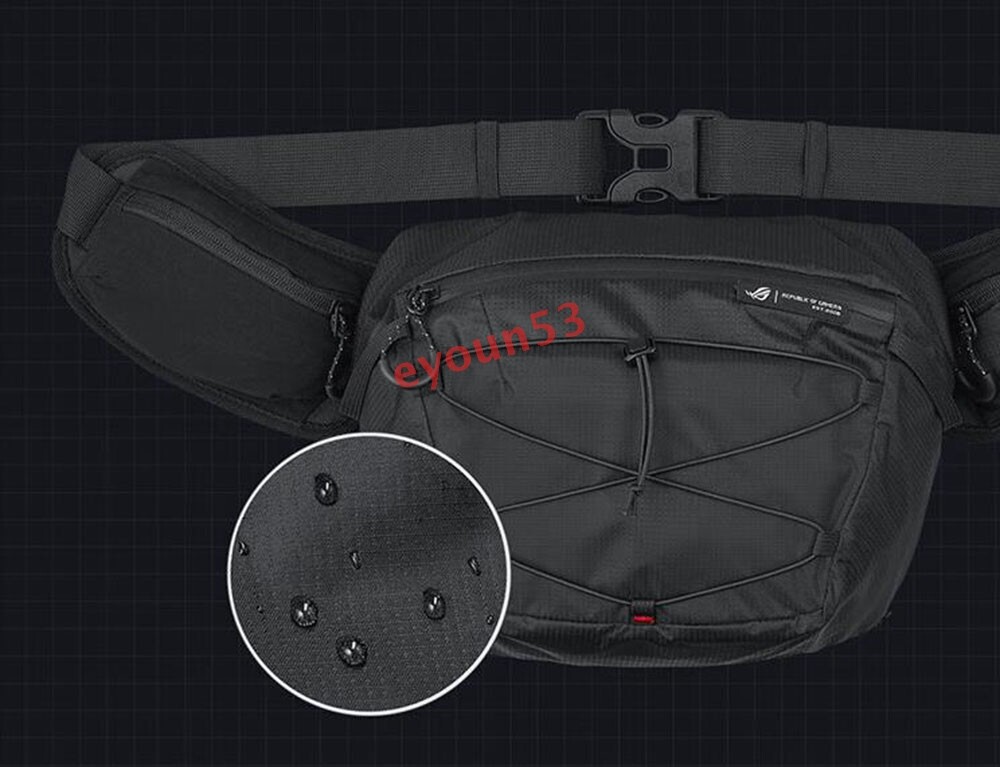 ASUS ROG Carry Bag BC1004 Multi-functional Chest Cycling Bag Crossbody Waist Bag