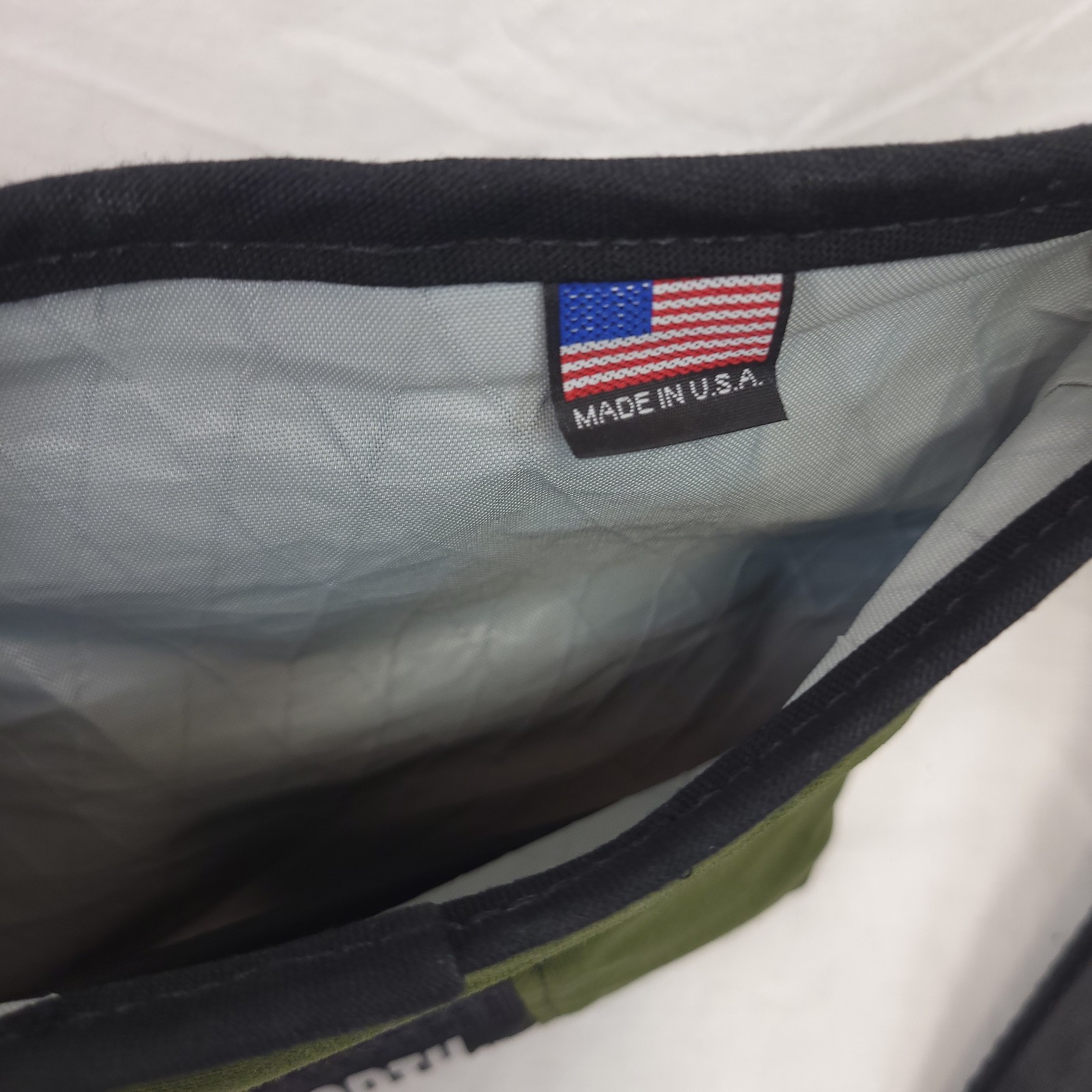 North Street Bag – Roll Top Hip Pack – Green Hiking Pouch – Made in USA