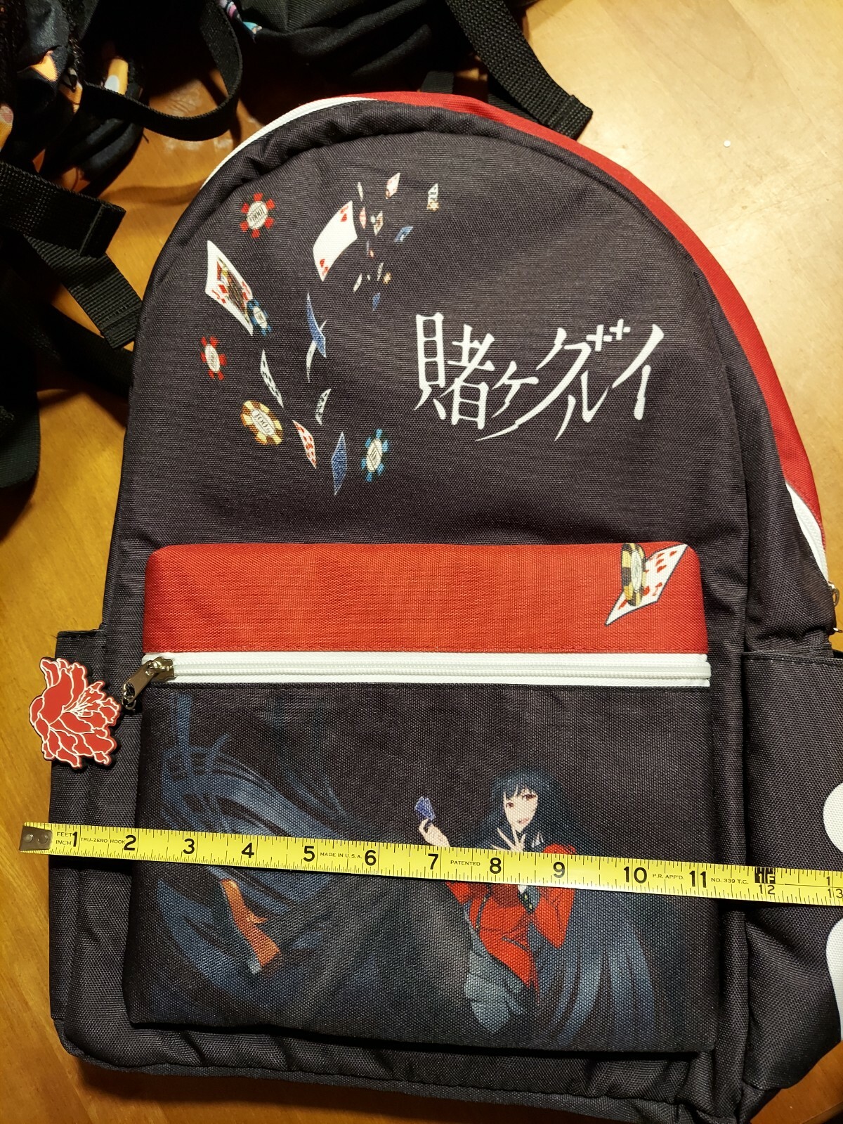 Kakegurui Yumeko Basic Backpack Bookbag NWT Homura Kawamoto Toru Naomura