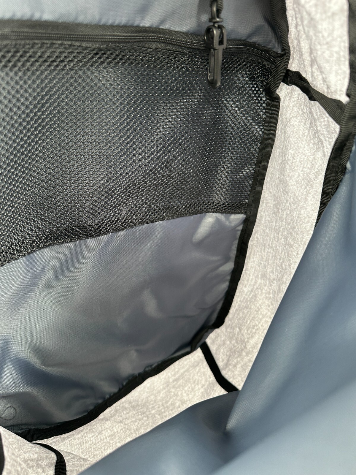 adidas Prime Sling Backpack Heather Gray Large School Bag Fits Laptop/Tablet Boy